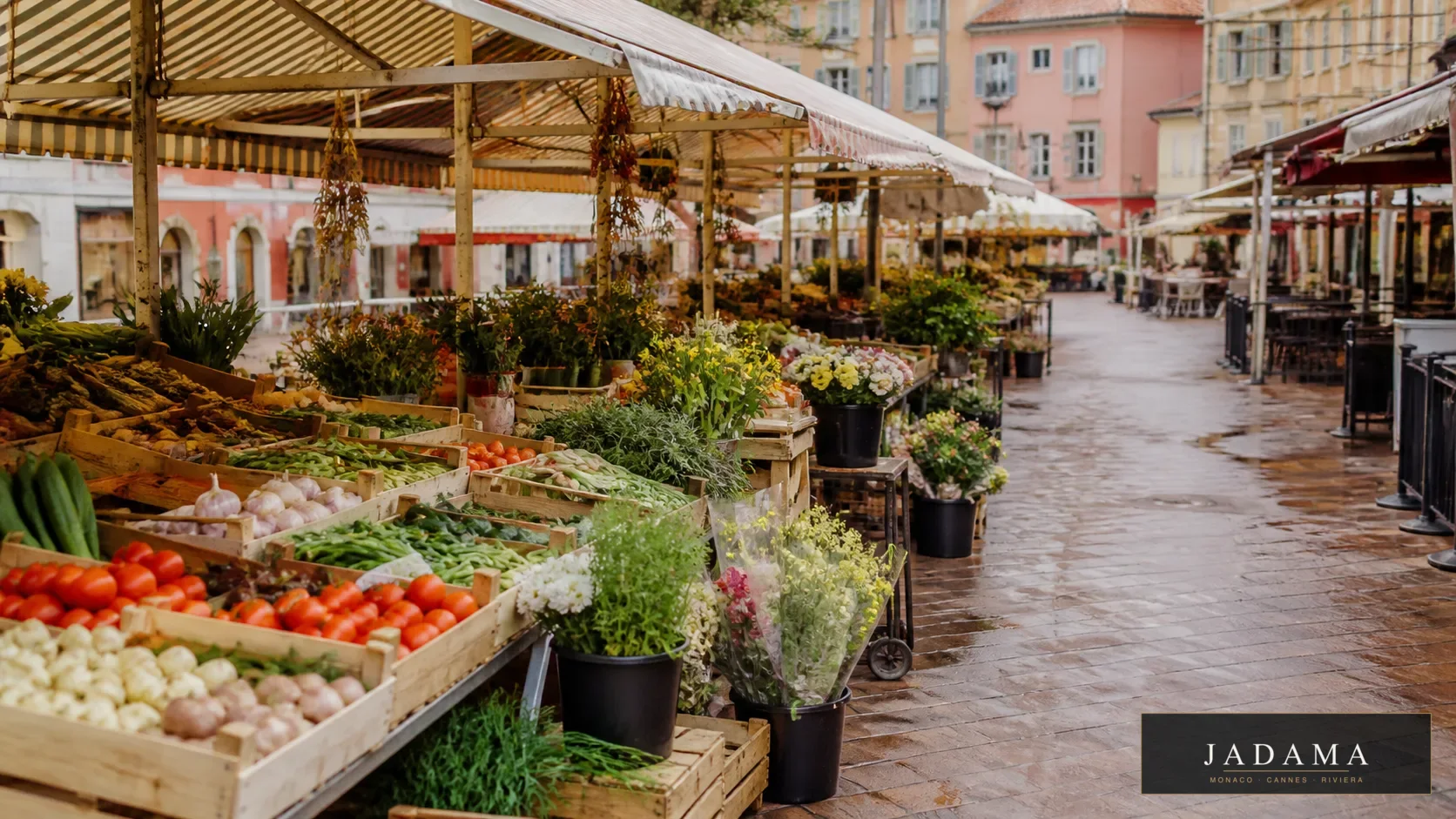Nice old town market
